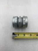 Crouse-Hinds CPR23 1" Compression Coupling for Unthreaded Rigid Conduit