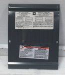 Square D QO6-12L100RB 100 Amp 8 Space 120/240V Dead Front Only 11 1/4" x 8 5/8"