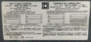 Square D QO6-12L100RB 100 Amp 8 Space 120/240V Dead Front Only 11 1/4" x 8 5/8"