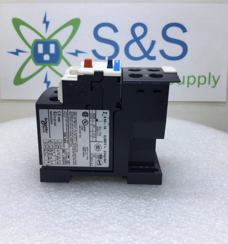 Telemecanique LRD 05 B600-R300 1 Amp 600V Overload Relay