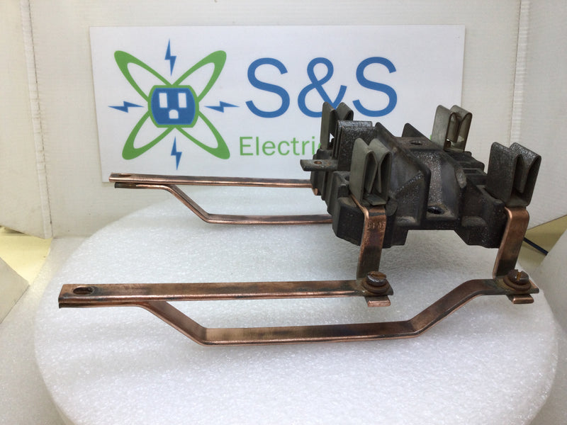 Crouse Hinds, Murray, Circle AW, ITE 100/125 Amp 600V 5 Jaw Meter Socket