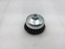 Radnor 64000310 4" Knot Cup Wire Brush for Grinders