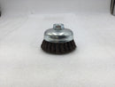 Radnor 64000310 4" Knot Cup Wire Brush for Grinders