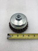 Radnor 64000310 4" Knot Cup Wire Brush for Grinders