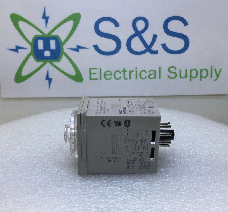Omron H3CR-F8-300 50/60Hz 240V Timer