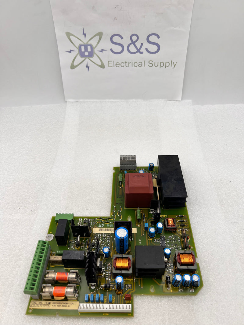 Siemens 6SE7031-7HG84-1JA1 Simovert Master Drives Power Supply Module PSU1