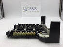 GE General Electric TLM1212K432 125A 120/240VAC 6 Space/12 Circuit Load Center Guts Only 10" X 9"