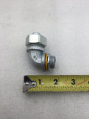 Crouse-Hinds 1/2" 90 Degree Liquid Tight Conduit Connector