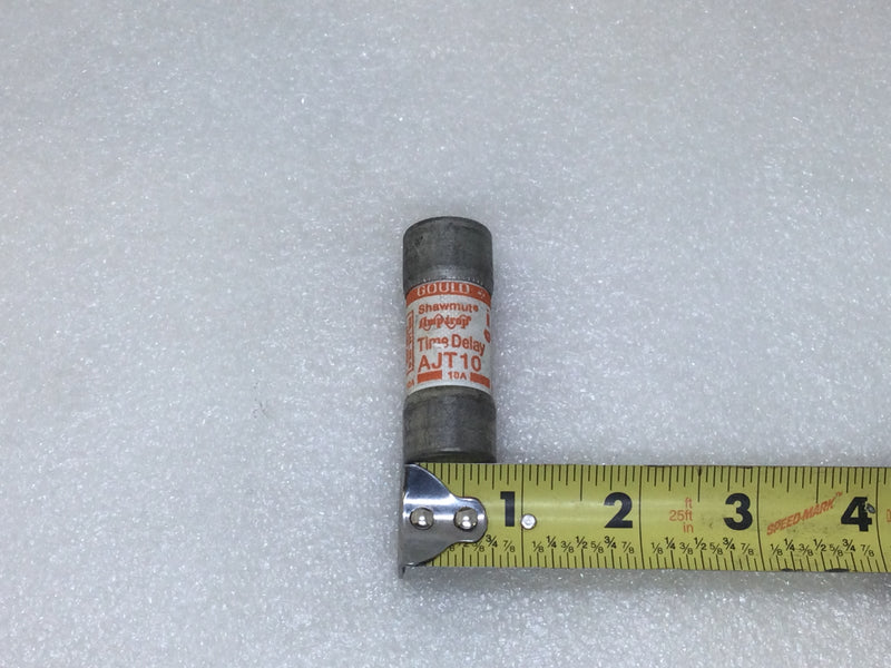 Gould AJT10 10 Amp 600V Time Delay Current Limiting Class J Fuse - White Label