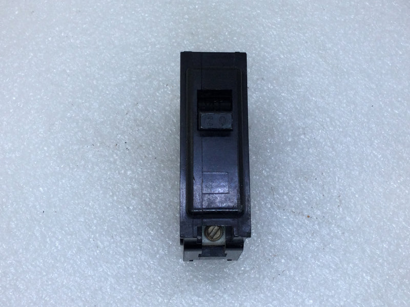 ITE QP1-B020 20 Amp 1 Pole 120/240V Circuit Breaker - Cosmetic Flaw