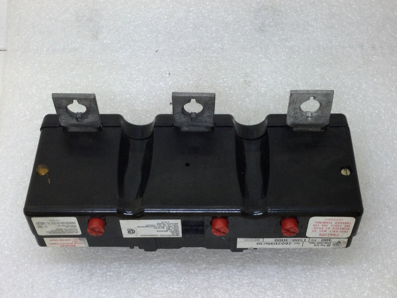 Westinghouse HLA3300T 300 Amp 3 Pole Circuit Breaker Amp Trip Unit