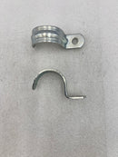 EMT 1 1/4" Snap-on Type One-Hole Strap