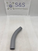 1" in. 45 Degree Schedule 40 PVC Plain End Standard Radius Elbow