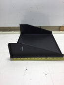 Ortronics OR-604045876 3 Ft. 21U 24" Deep Wall Mount Equipment Rack with 2 Shelves