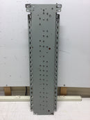 GE General Electric 30 Circuit 3 Phase 4 Wire Panelboard Guts Only 6" X 23"