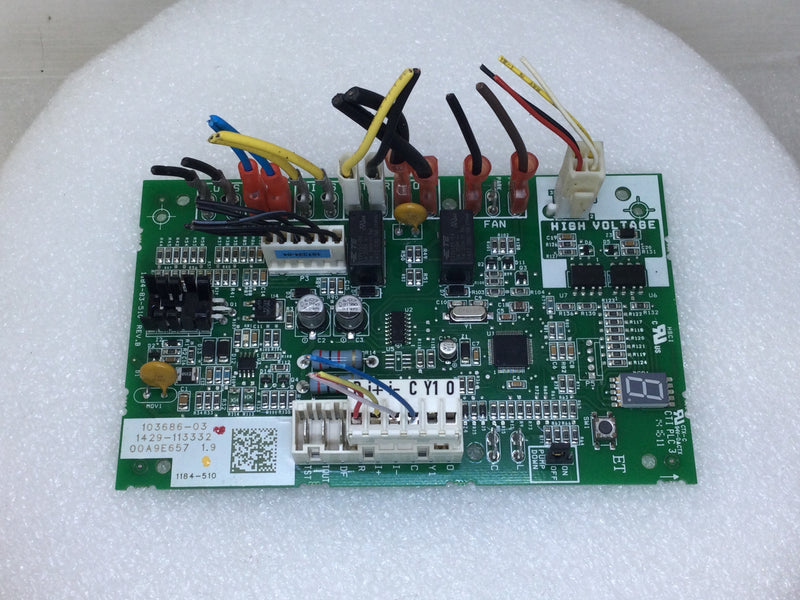 Lennox 103686-03 1184-510 HVAC Heat Pump Control Circuit Board