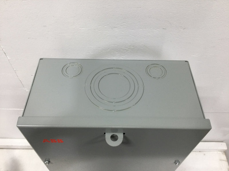 ABB XT4ENCL250F 250 Amp 3-Pole 600V Panelboard-Enclosure nema1
