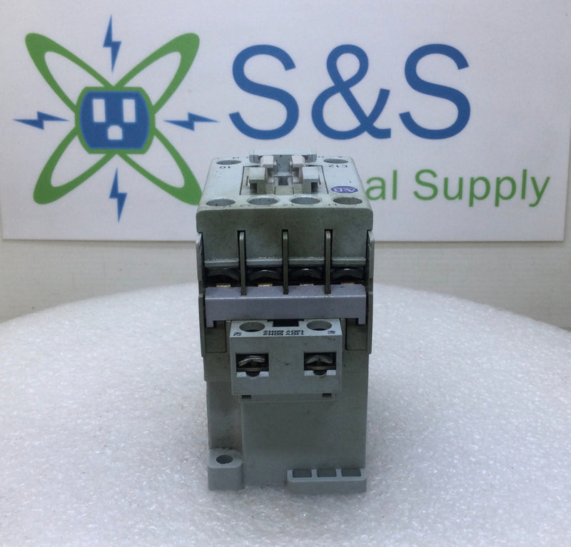 Allen-Bradley 100-C12*10 25 Amp 3-Phase 600V Contactor-Relay