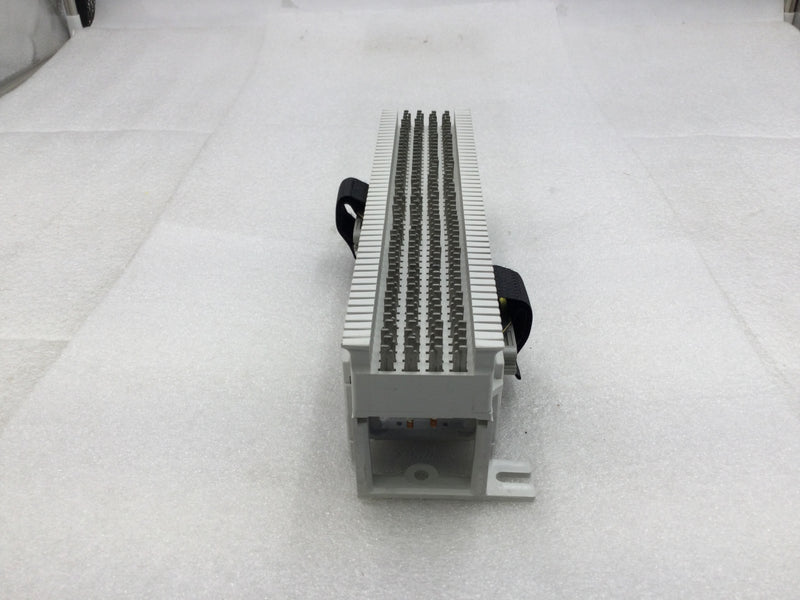 Siemon Company 157C 50 Pair Front Punch M Series 4x50 Prewired Block