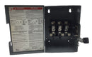 Square D D321N 30 Amp 3 Pole 4W 240V Fusible General Duty Safety Switch