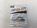 Hubbell NSJUBK Netselect Modular Voice/Data Jack