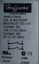 Hoffman ADLTEMP 10 Amp 250V Dual-Thermostat