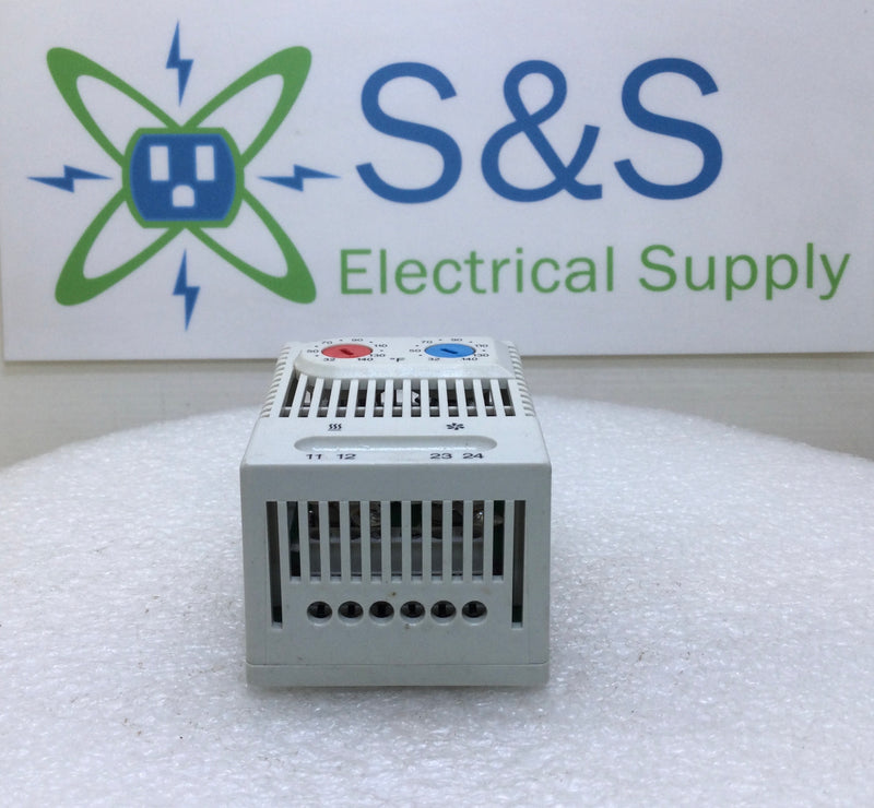 Hoffman ADLTEMP 10 Amp 250V Dual-Thermostat