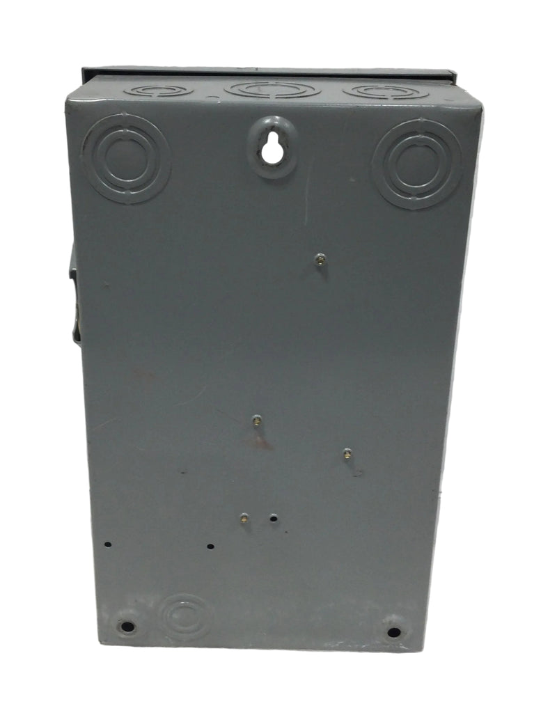 General Electric TG4322 60 Amp 3 Pole 240V Fused Safety Switch