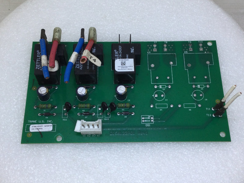 Trane D156120G02 CNT06195 EH Control Board - Cosmetic Flaw