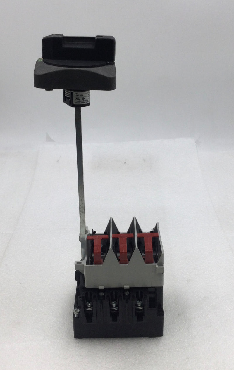 Allen-Bradley 194R-NJ030P3 30 Amp 3-Phase 600V IEC-Disconnect