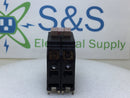 Eaton/Cutler Hammer CH225 25 Amp 2 Pole 120/240V Breaker - 1/2 Notch Metal Foot