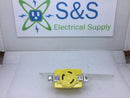 Bryant Flush Mount Locking Receptacle 30A 125V NEMA L5-30 Yellow