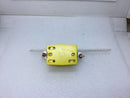 Bryant Flush Mount Locking Receptacle 30A 125V NEMA L5-30 Yellow