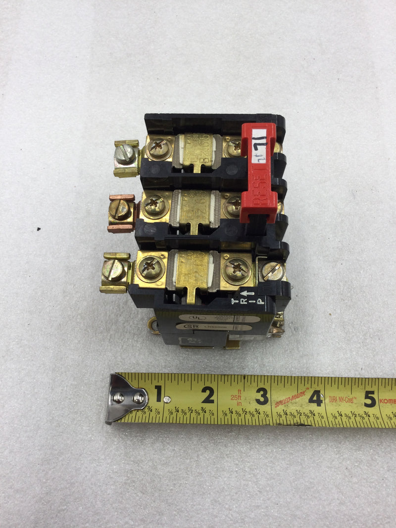 Square D 9065 Type SEO-5 3 Element Melting Motor Logic Overload Relay Module 26 Amp Series A