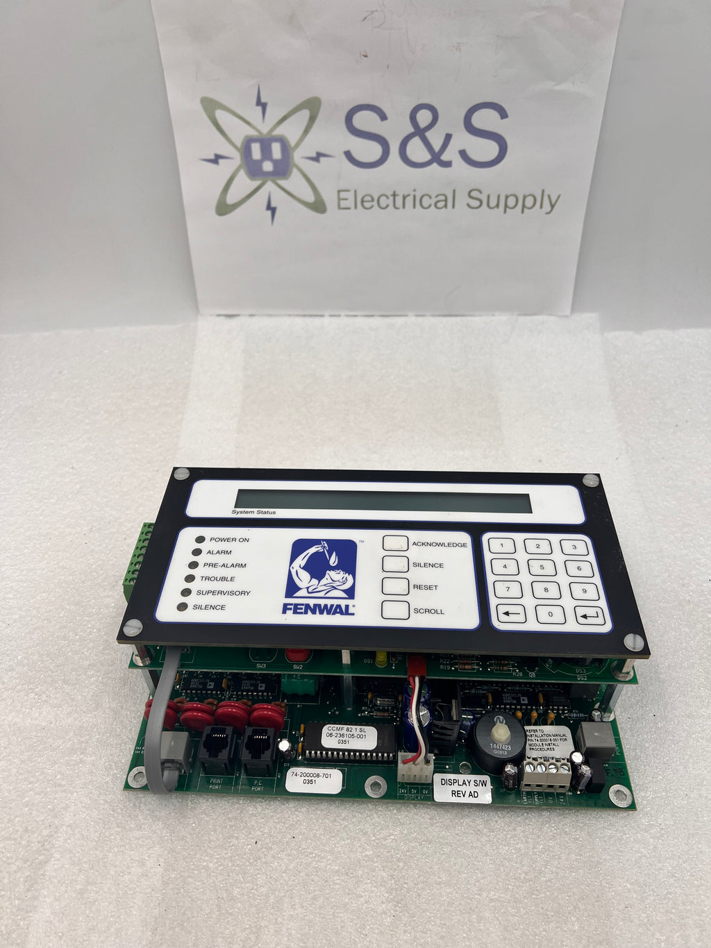 Kidde-Fenwal 74-200008-701 Main Control Panel- Signal System Control U
