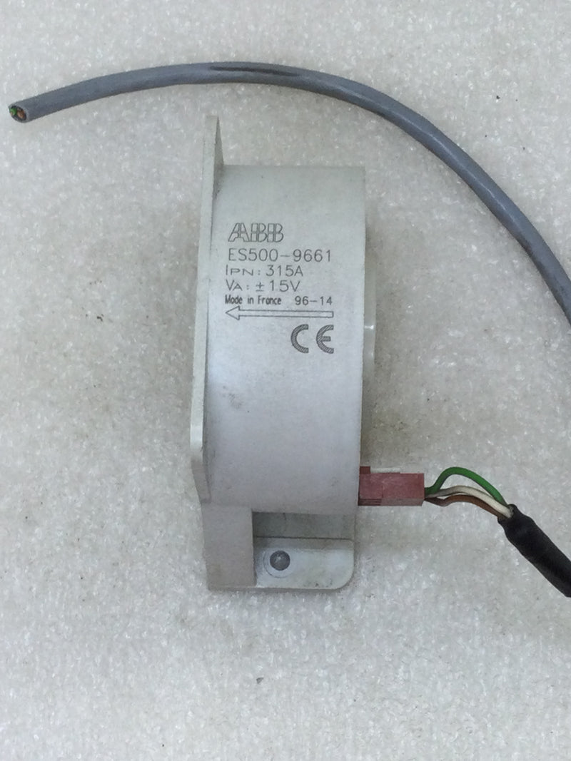 ABB ES500-9661 15V NSNP Frequency Sensor 315 Amp 15 VDC