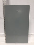 General Electric TM1212RCUBK1 125A 14Sp 120/240V Cover Panel 21 3/8" x 12 7/8"