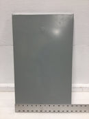 General Electric TM1212RCUBK1 125A 14Sp 120/240V Cover Panel 21 3/8" x 12 7/8"