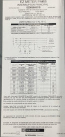 Square D EZM3800CB 800 Amp 3-Phase 240V Panelboard