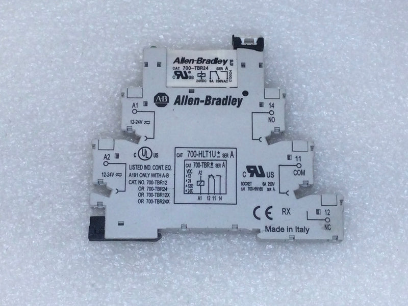Allen-Bradley 700-HLT1U 6 Amp 250V Interposing/Isolation Relay