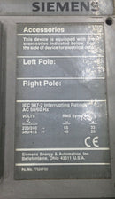 Siemens JXD63B400 400 Amp 3-Pole 600V Circuit Breaker