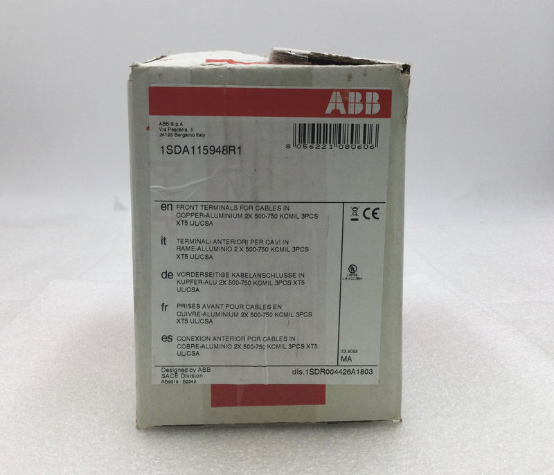 ABB 1SDA115948R1 SACE TMax XT Front-Terminal Kit