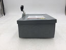Square D DU322 60 Amp 3-Pole 120V/240V Safety Switch