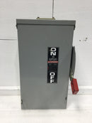 GE General Electric TH4322R 60 Amp 3 Pole 240V Outdoor Fusible Safety Switch
