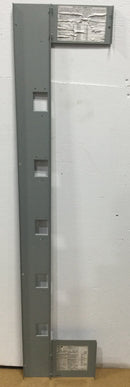 Eaton 1MM512RRL residential meter stack 125 Amp Bus Rating 800 Amp 120/240v 1 Phase 3 Wire 4 Position Meter Cover 57 1/4" x 12"