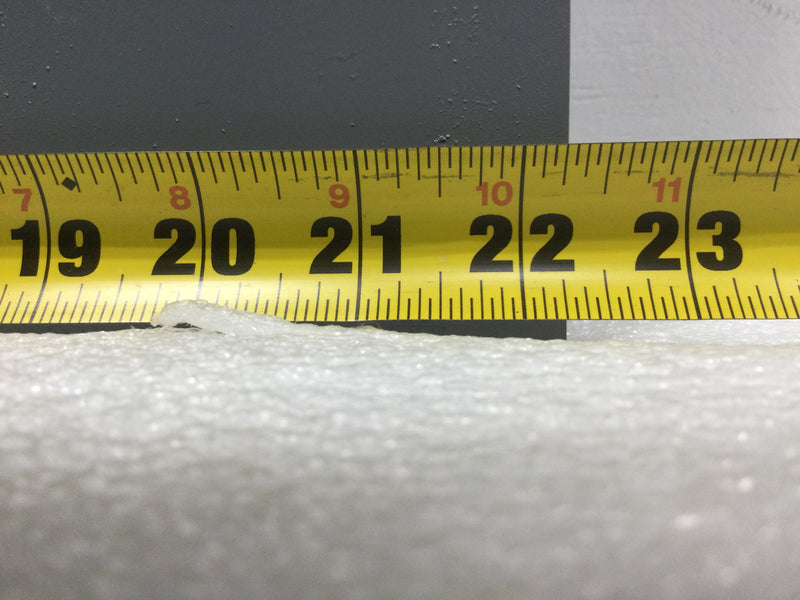 GE General Electric 400 Amp 277/480V 3 Phase 4 Wire Panel Door Only 48 1/4" x 22 1/4"