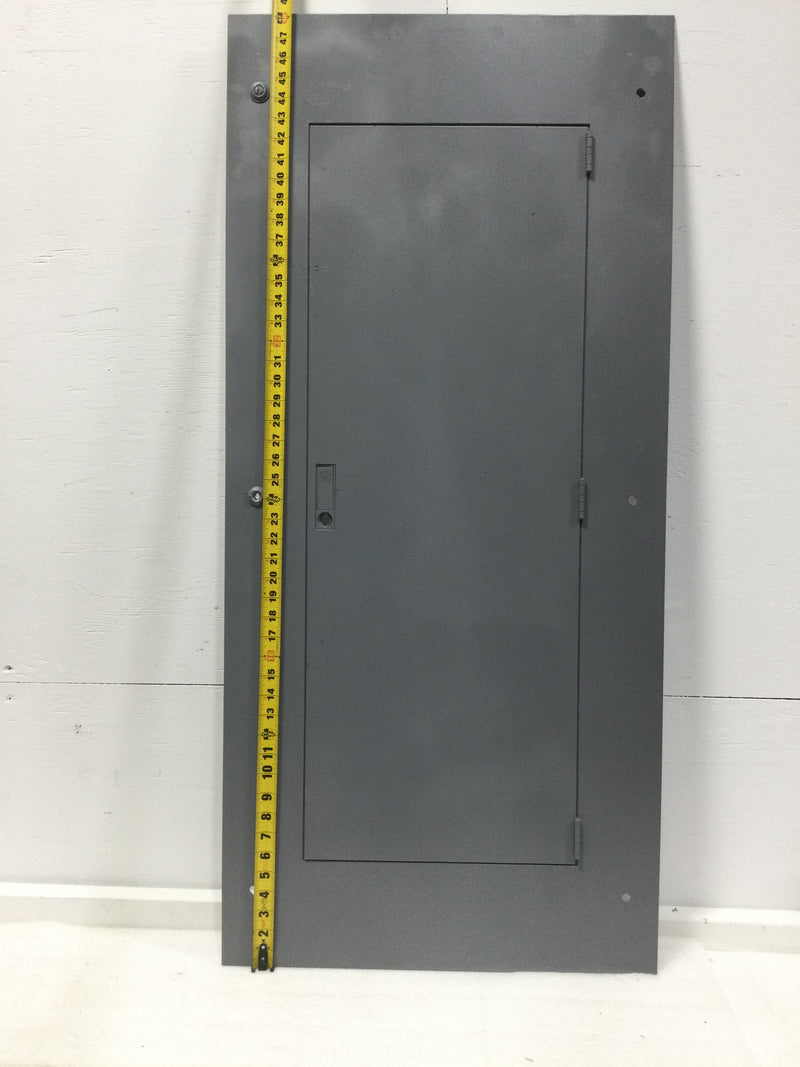 GE General Electric 400 Amp 277/480V 3 Phase 4 Wire Panel Door Only 48 1/4" x 22 1/4"