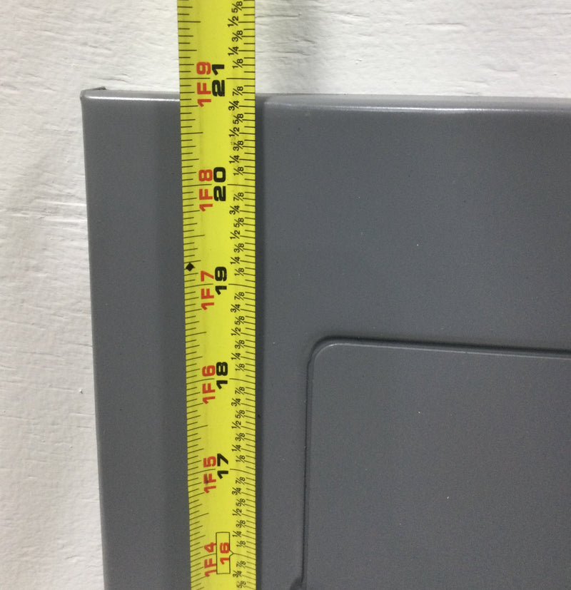 General Electric TM14S Model 1 Load Center Cover/Door Only 100 Amp 120/240V 20 3/4" x 12 1/2"