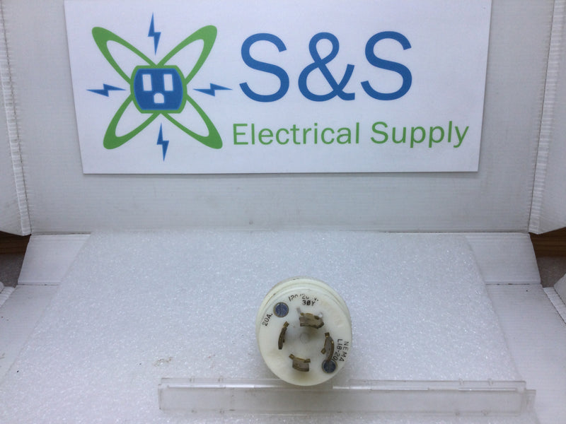 Bryant Twist-Lock Plug Cord End 20A 120/208V 3-Pole 4-Wire Grounded 3-Phase