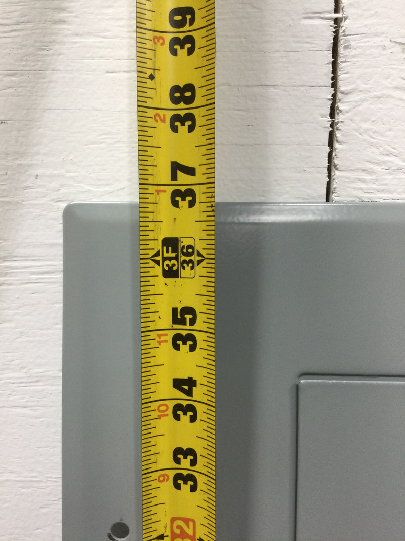 General Electric TM32FCD 200 Amp 32 Space 120/240V Panel Door 36 7/8" x 15 3/8"